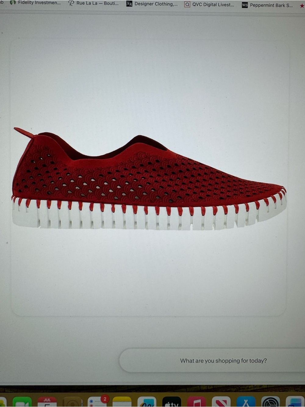 Ilse Jacobson tulip Red Slip-On deep red